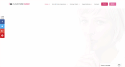 Desktop Screenshot of cloudnineclinic.com